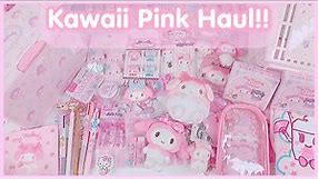 Huge Kawaii Pink Sanrio Haul!!!