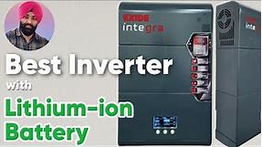 Best Inverter with Built-in Lithium Ion Battery || Exide Integra Integrated Inverter System Review