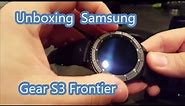 Unboxing de la nouvelle Samsung Gear S3 Frontier en français