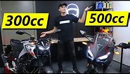 Is a 500cc Bike REALLY Better Than a 300cc?