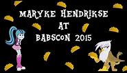 Maryke Hendrikse Interview @ BABSCon 2015