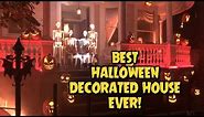 The BEST Halloween Decorated House EVER | Ghost Manor in New Orleans