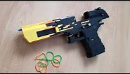 LEGO Desert Eagle - Blaze [Blowback Rubberband Gun]