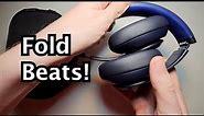 How to Fold Beats Studio Pro Headphones & Put in Case!