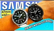 Galaxy Watch 6 Classic 47mm vs 43mm Don't Buy the WRONG ONE!