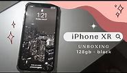 unboxing iPhone XR 📱 128gb, black (Philippines)