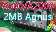 Commodore Amiga LIV2 A500/A2000 2MB Chip RAM Mod