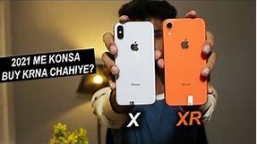 iPhone X VS XR Review In 2021 || Camera Test, Gaming Test, Battery Test, Price, and Honest Opinion