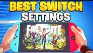 NEW BEST Nintendo Switch Settings For AIMBOT + FAST EDITS (Fortnite Settings Explained)