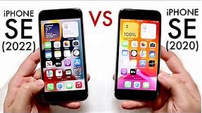iPhone SE (2022) Vs iPhone SE (2020)! (Comparison) (Review)