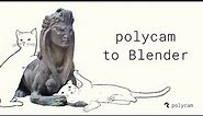 Polycam to Blender Tutorial