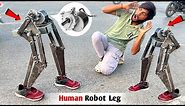 How To Make Walking Humanoid Mechanism Robot || DIY Project || Creative Science