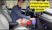 CYEVA car cup holder expander review