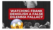 And that, ladies and gentlemen, is called a false dilemma. This fallacy presents a choice of only two options, which ultimately misrepresents the issue and excludes any nuance, which is just not how reality works. Click the link to watch Frank's response to this fallacy 👉 📱https://bit.ly/3SqBJVw . . #DoesGodExist #IntelligentDesign #Christianity | Cross Examined