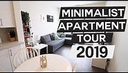 750 sq. ft Minimalist Apartment Tour 2019