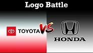 Toyota VS Honda - Logo Battle