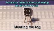 Transistor Identification and Testing made easy.