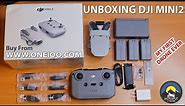 DJI Mini 2 Unboxing | DJI Mini 2 Fly More Combo Drone India | DJI Mini 2 4K Drone
