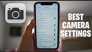 The BEST iPhone Camera Settings in 2022 (SUPER HIGH QUALITY)