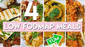 4 30 MINUTE LOW FODMAP RECIPES | What's for dinner? | Becky Excell