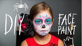 DIY Face Paint: Sugar Skull Makeup for Halloween