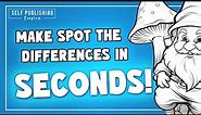 How to Make Spot the Difference Pictures in SECONDS using AI | Midjourney Vary Region Tool