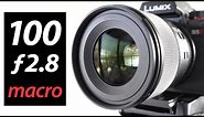 Lumix S 100mm f2.8 MACRO review: IN-DEPTH!