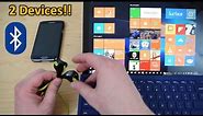 How to Pair Bluetooth Headphones to Smartphone and PC or Tablet at the Same Time!