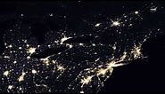 Earth At Night - New Global Maps Created From Satellite Imagery | Video