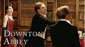 Fight in the Abbey! | Downton Abbey
