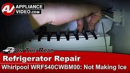 Whirlpool Refrigerator Repair - Not Making Ice - Diagnostic & Troubleshooting