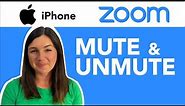 Zoom on iPhone: How to Mute & Unmute Yourself on Zoom on Your iPhone