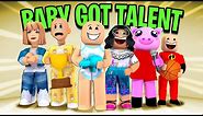 BABY GOT TALENT ALL PARTS | Funny Roblox Moments | Brookhaven 🏡RP
