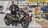 See the 160cc Hero Xoom 160 moto scooter in walkaround & first look review video