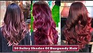 Top 50 Sultry Shades Of Burgundy Hair | Stunning Burgundy Hair Color Shades For 2023