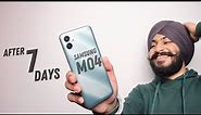 Samsung Galaxy M04 After 7 Days Of Usage || IN DEPTH HONEST REVIEW ||