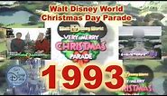 1993 Walt Disney World Christmas Day Parade | Joan Lunden | Regis Philbin | Kathy Lee Gifford