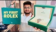 My First Luxury Watch | Rolex DateJust Unboxing