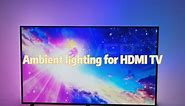 Ambient TV Kit for 21-59 inch HDMI Devices Dream Screen 4K HDTV Computer Backlight Background Lighting USB WS2812B LED Strip Full Set