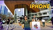 FINNALY BUY New IPhone From INDIA’S FIRST APPLE STORE 😍|Iphone at Cheap Price?🤑|BKC Bandra Mumbai