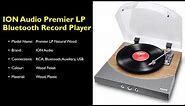 ION Audio Premier LP Record Player Review | Bluetooth Vinyl Turntable With Built-In Speakers