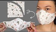 EASY!! Fast And Easy Way To Make Face Mask 3 Layers