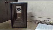 Vintage Akai SW 120 Speakers