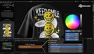 3D T-Shirt Mockup | Quick Blender Tutorial