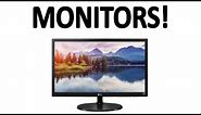 How do computer monitors work?