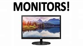 How do computer monitors work?