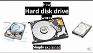 How hard disk drive works - HDD Simply explained