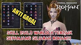 Skill build WARLOCK Rohan Online Dark Elf | Rohan Eternal Vengeance