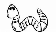 Drawing Lesson: How to Draw a Worm