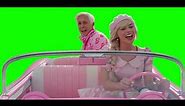 Barbie Singing in Car With Ken - Green Screen